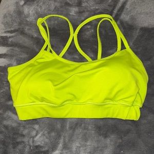 Gaiam Medium Sports Bra, green, size M